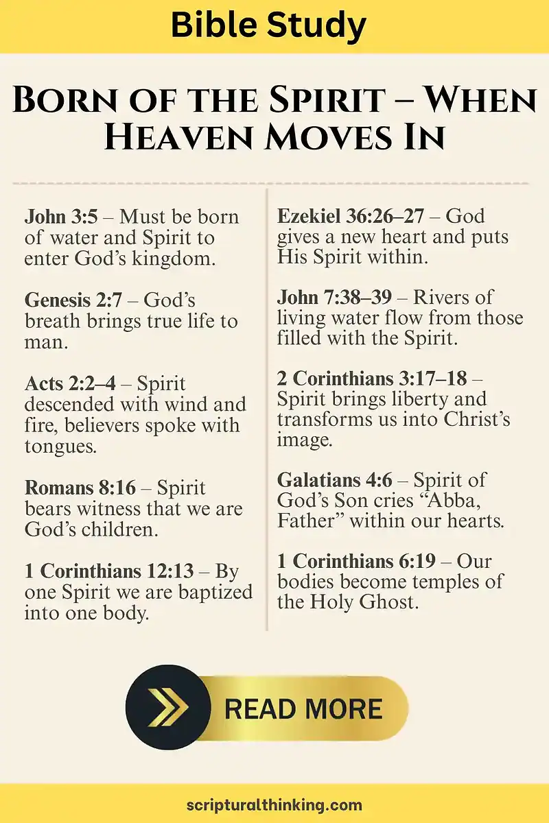 Spirit descended with wind and fire, believers spoke with tongues.