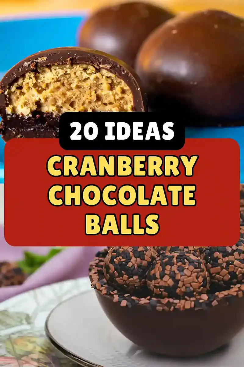 Cranberry Chocolate Balls