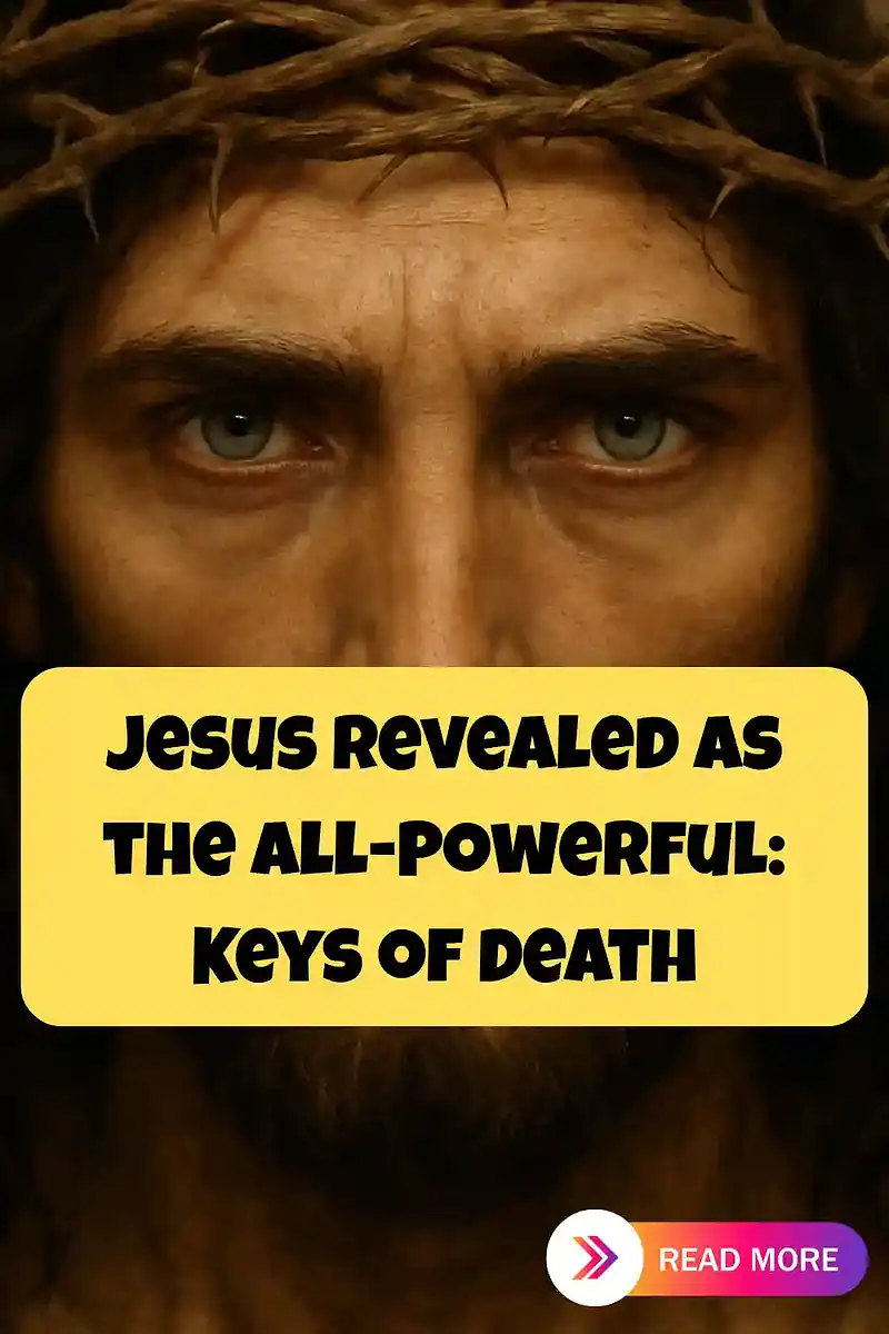 Jesus declares in Revelation 1:18, “I am He that liveth, and was dead; and, behold, I am alive for evermore, Amen; and have the keys of hell and of death.”