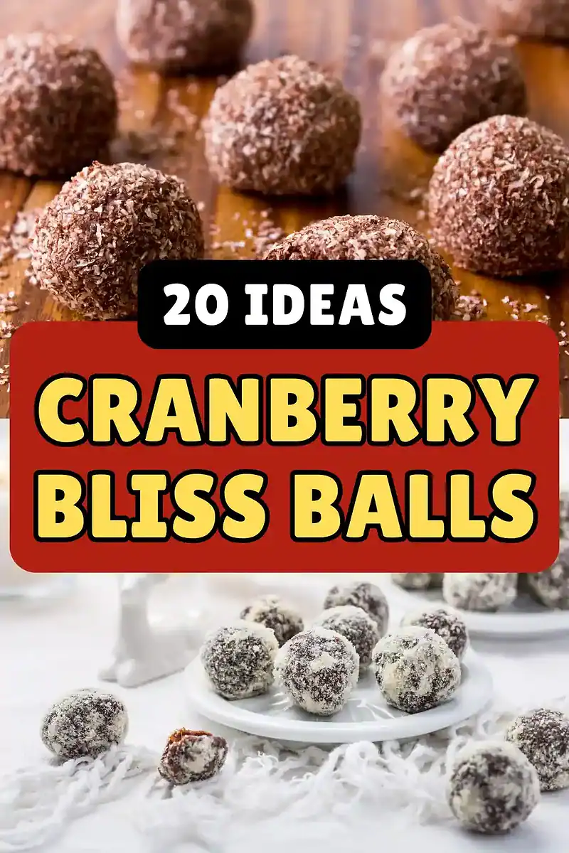 cranberry bliss balls
