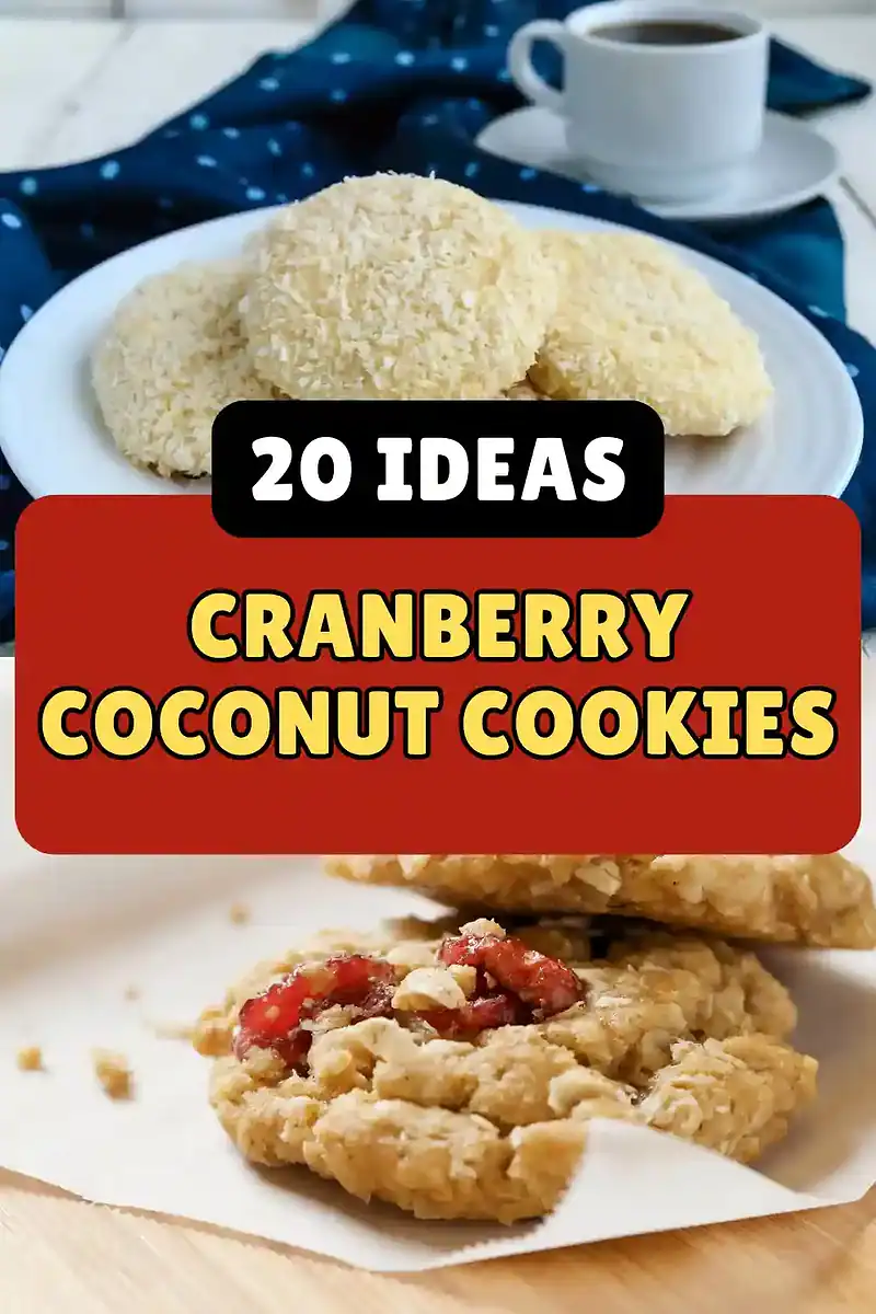 cranberry coconut cookies