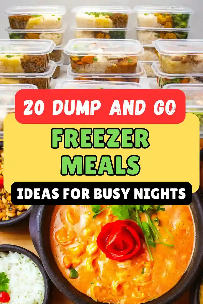 dump and go freezer meals