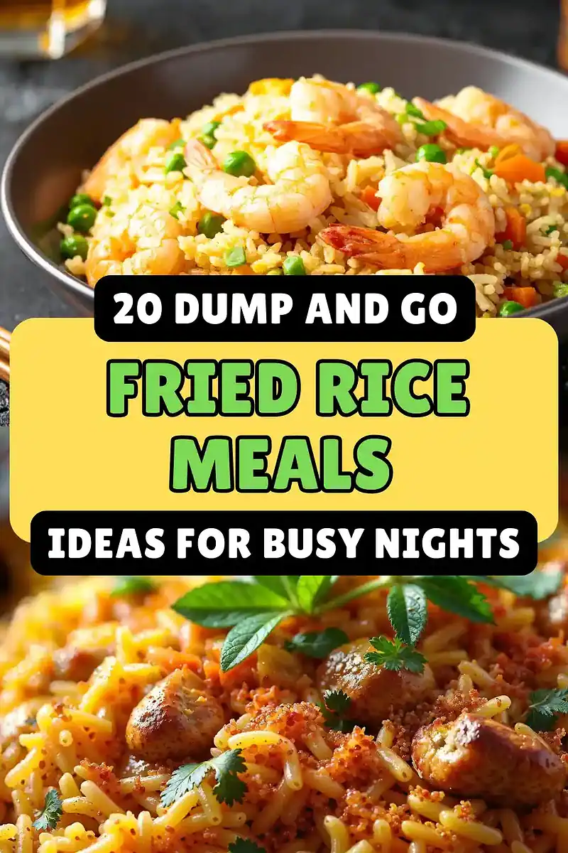 20 Dump and Go Fried Rice Meals for Busy Nights