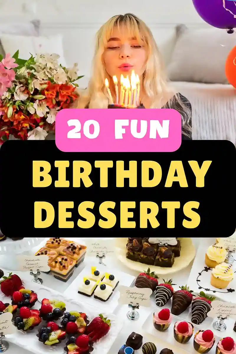 Quick and Fun Dessert Ideas for Birthday Parties