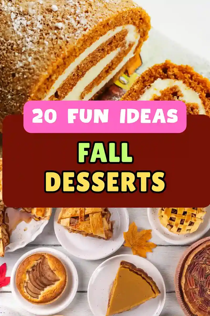 fun fall desserts