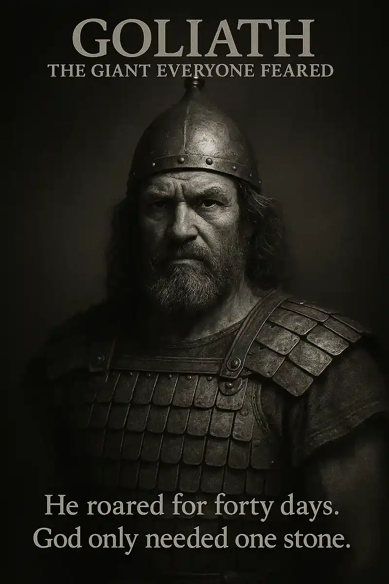 Giants don’t fall to logic - they fall to faith.