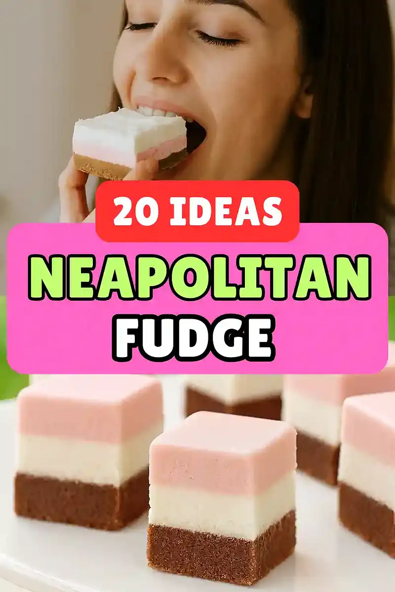 neapolitan fudge