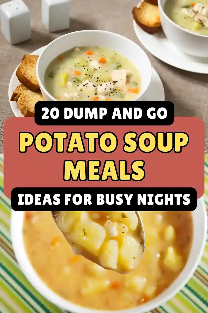 Dump and Go Comfort: Potato Soups for Busy People