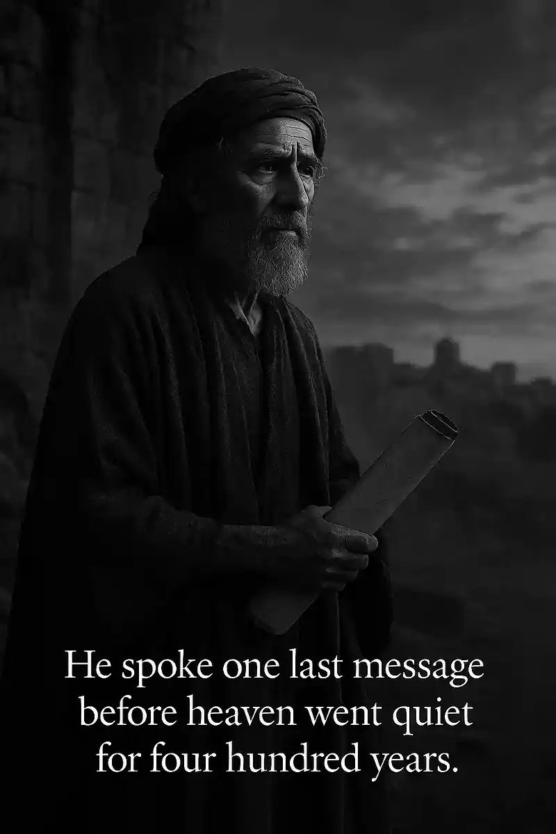 Malachi: The Last Word Before Silence and a Messenger to Come