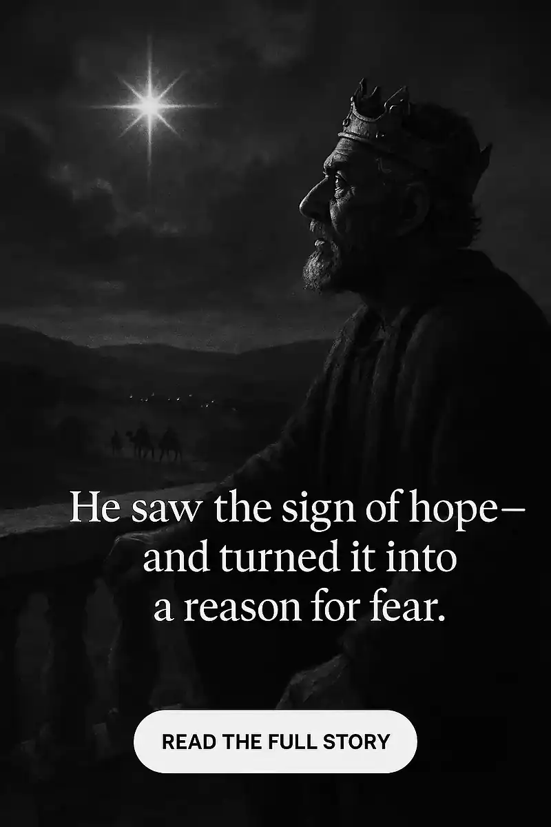 He built empires to prove his greatness, but all it took was one newborn King to expose his fear. Step into the story of Herod the Great — the ruler who tried to stop prophecy and ended up proving it true.