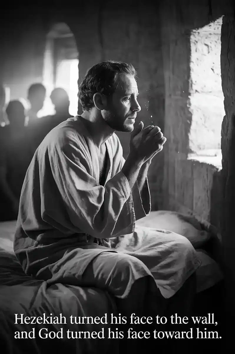 Hezekiah’s story proves that even when death knocks, prayer still works.