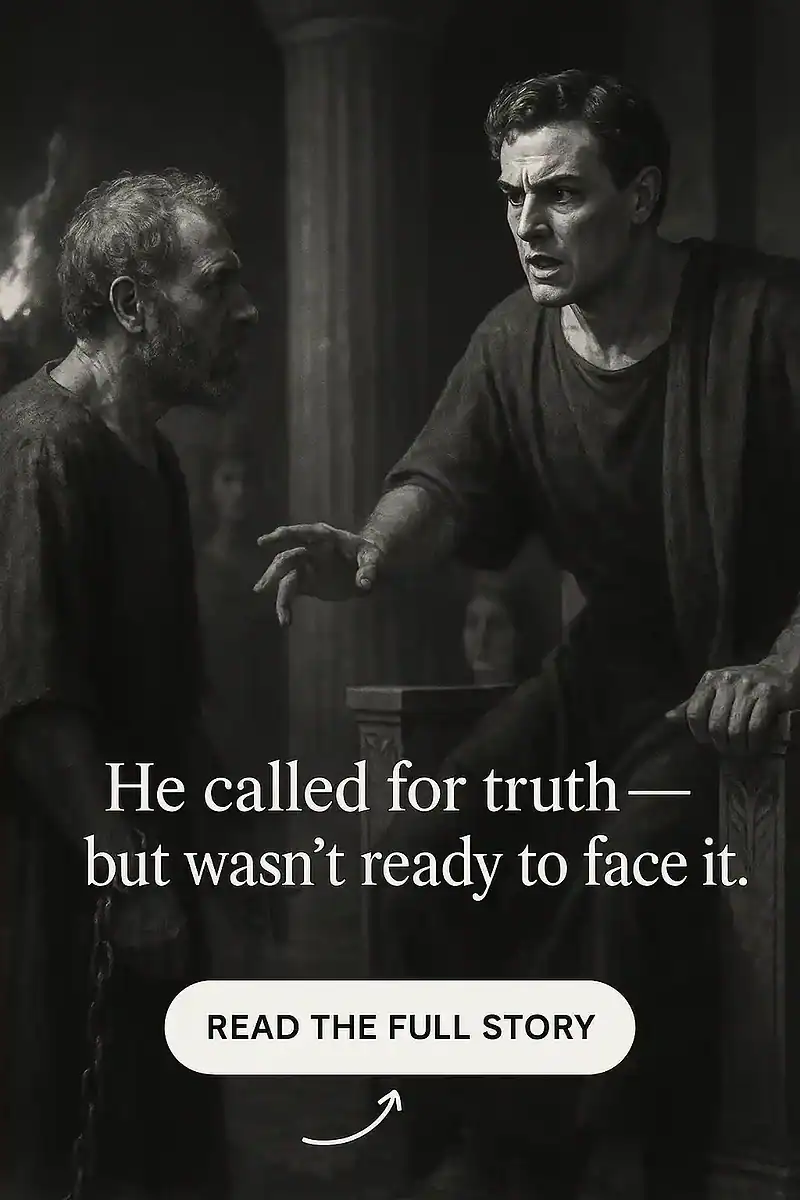 Felix held power, yet one message from Paul shook him to his core. He wanted the truth… but not enough to obey it. This story of hesitation and conviction still challenges hearts today. What will you do when God speaks?