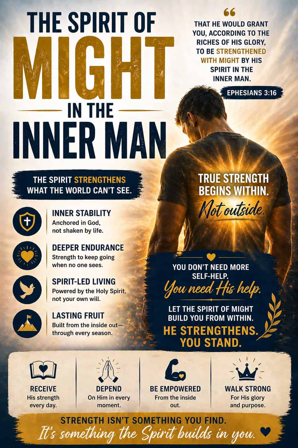 Inner Man Power The Spirit of Might in the Inner Man