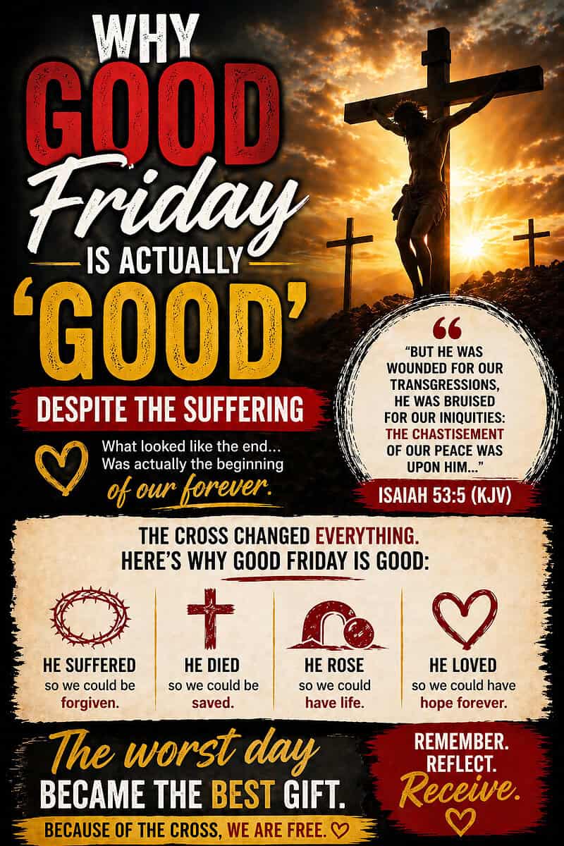 Why Good Friday Is Actually ‘Good’ Despite the Suffering