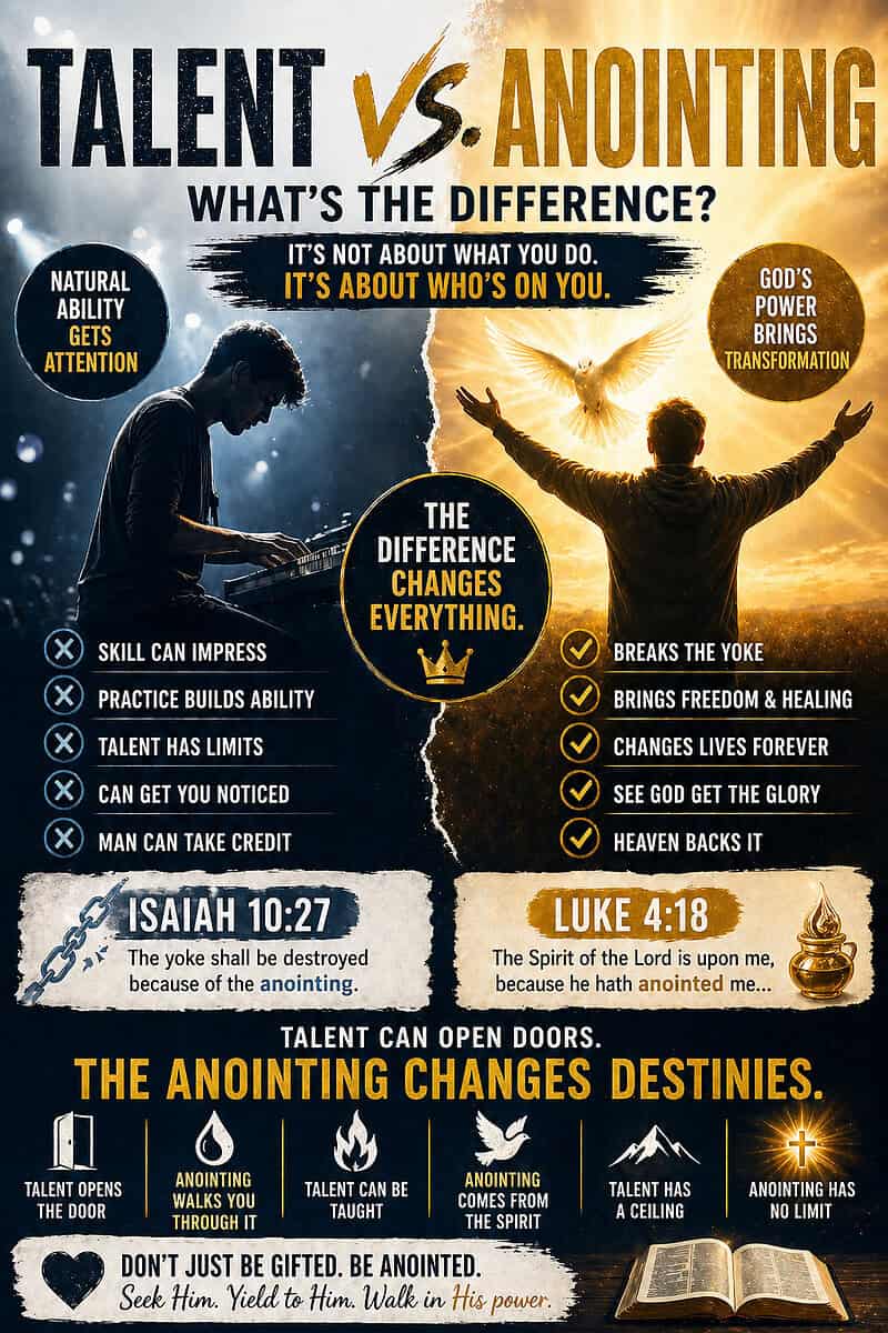 Talent vs. Anointing