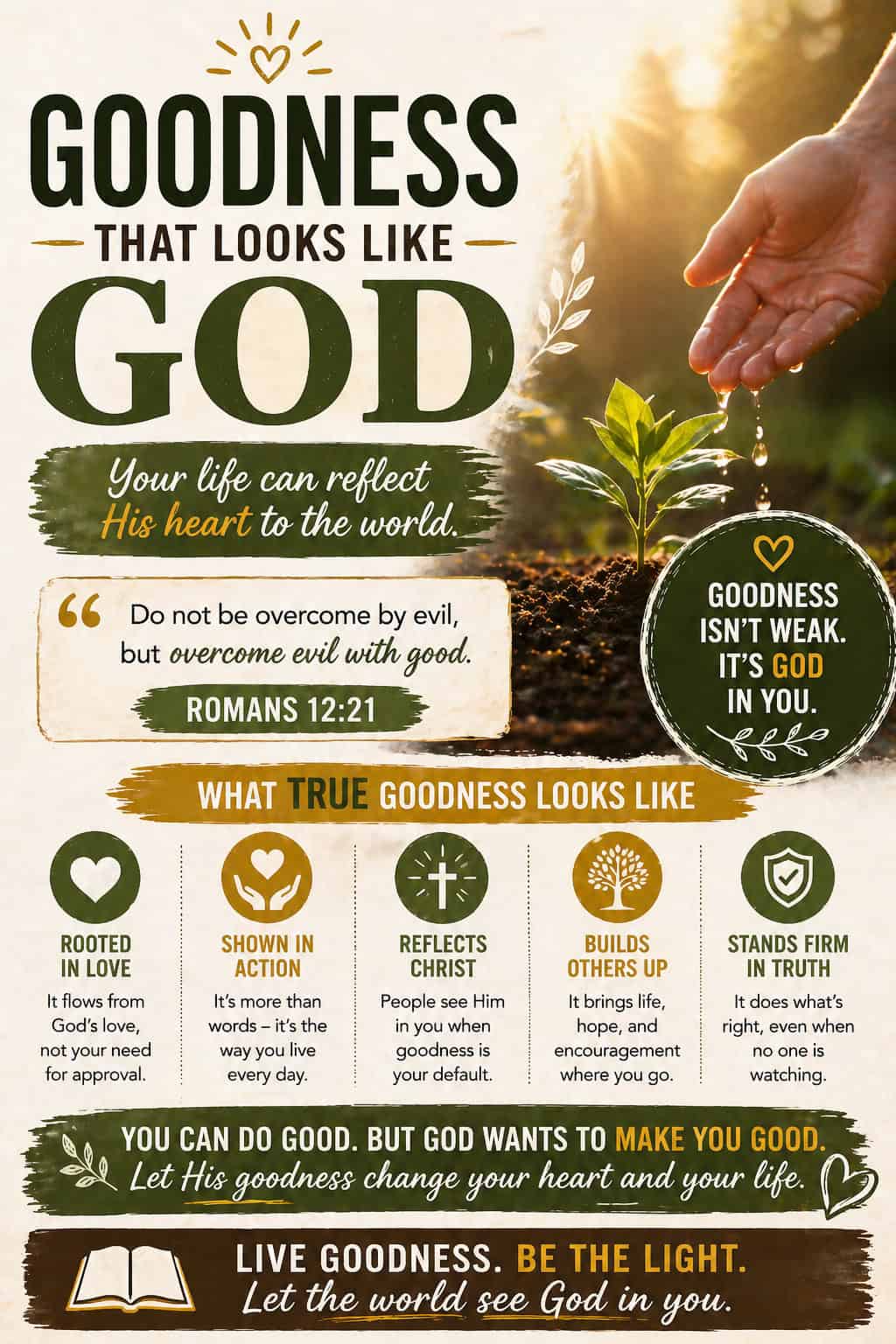 Goodness That Looks Like God