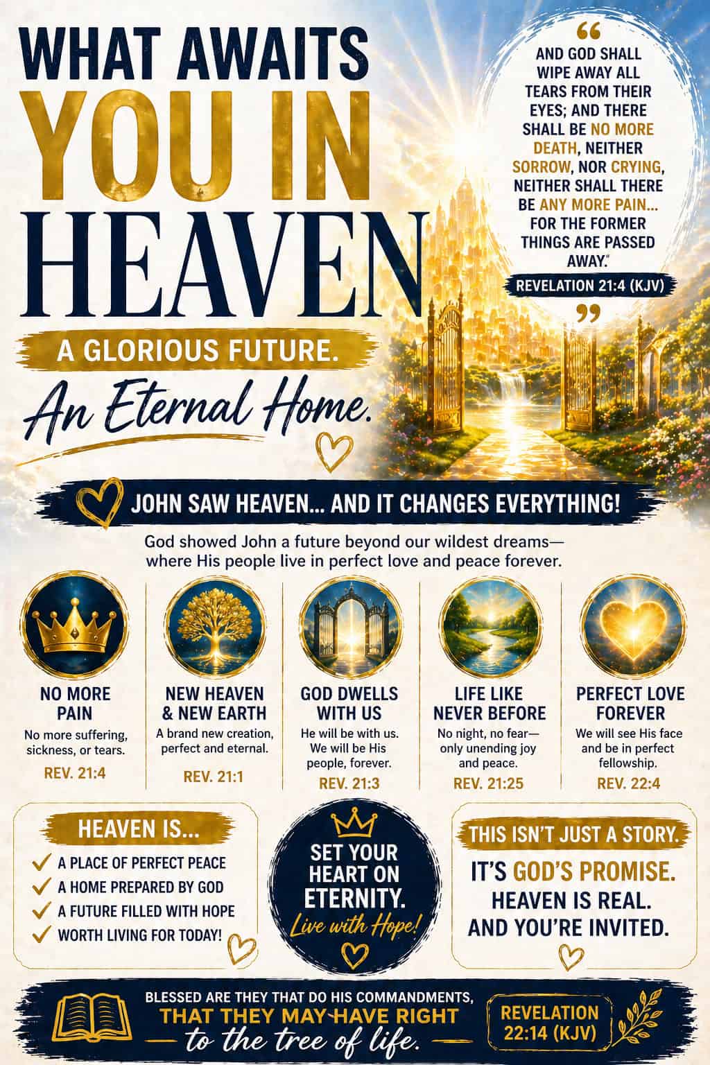 God’s Vision of Heaven Revealed to John